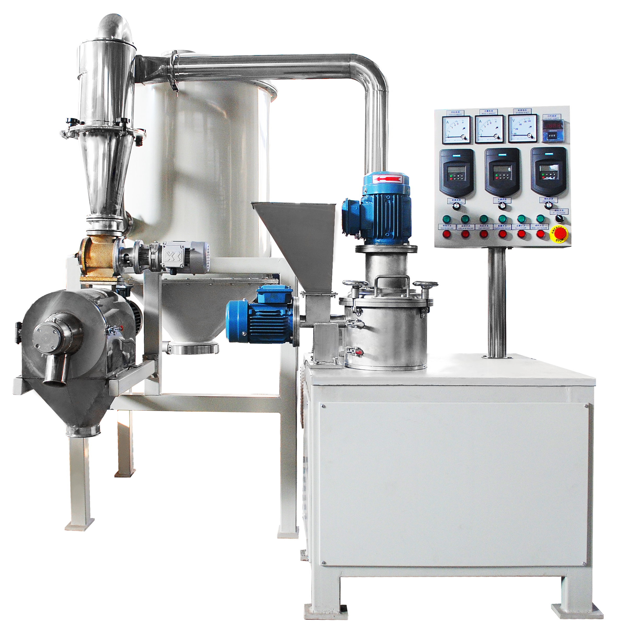 Übergroßes 500 kg elektrostatisches Pulver ACM MILL